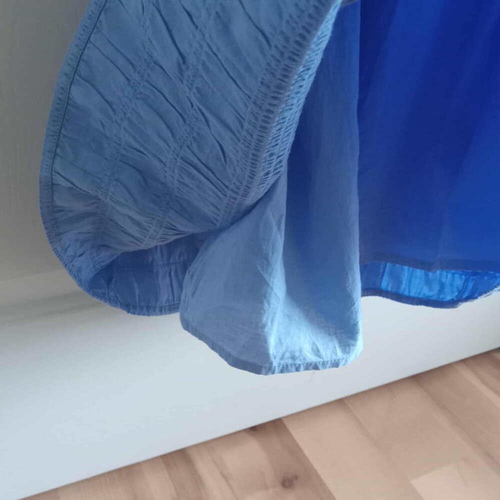 Universal Thread Flutter Cap Sleeve A-Line Midi D… - image 8